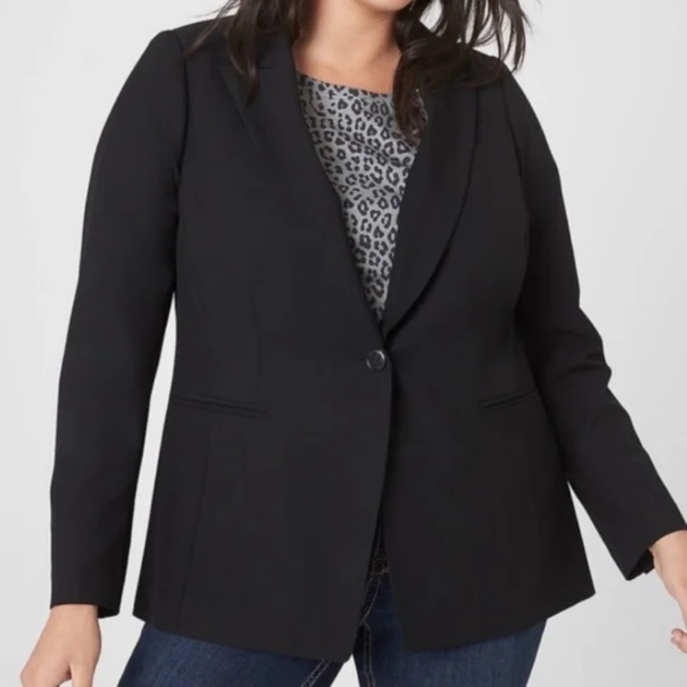 Lane Bryant Classic Black Blazer
